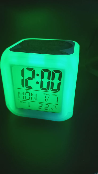 Réveil LED je s'appelle croûte