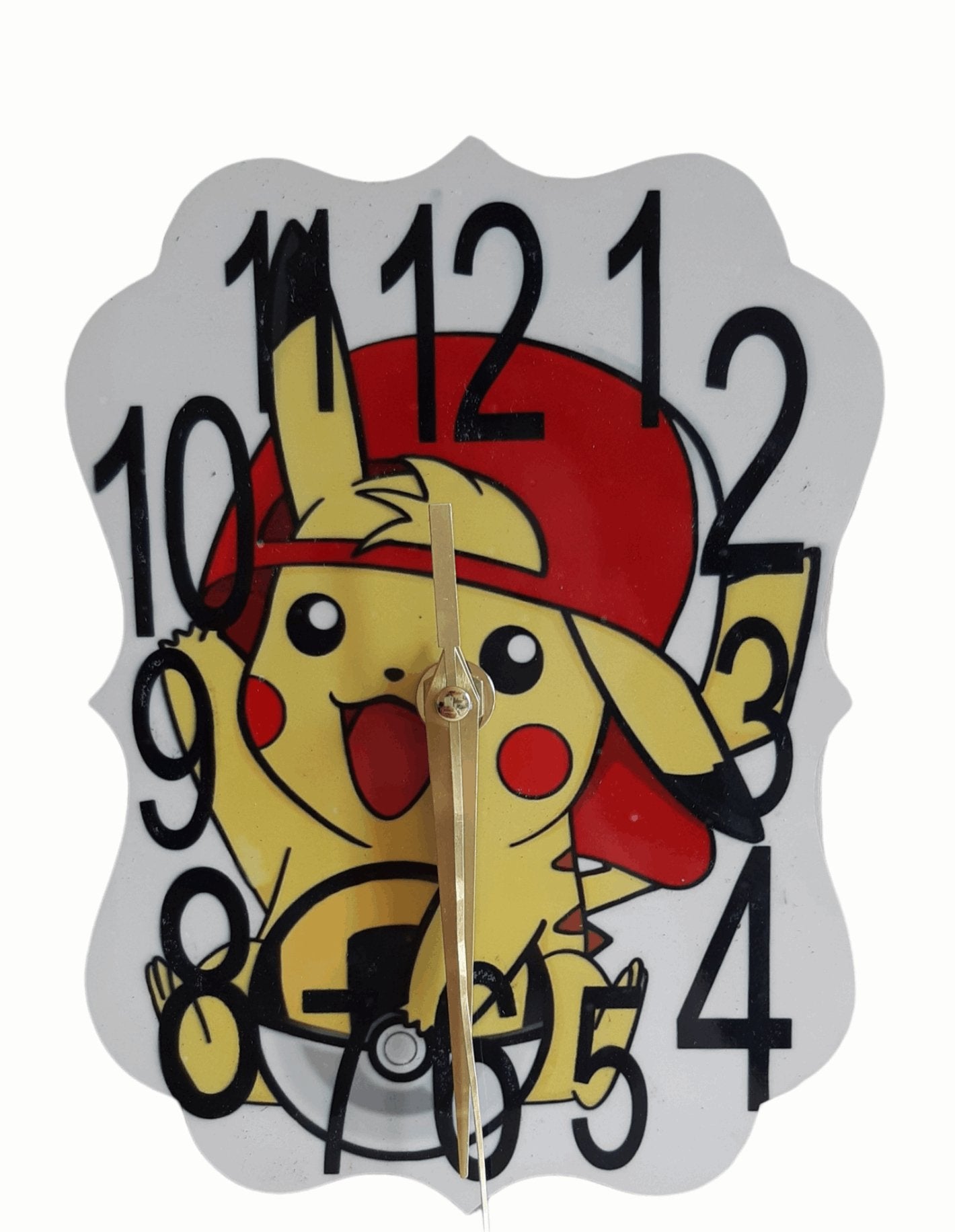 horloge Pikachu - personnalisation et création