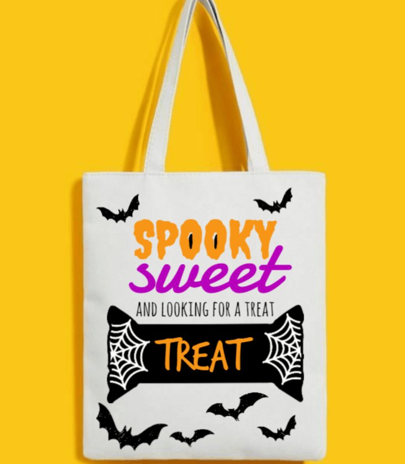 sac à bonbons spécial Halloween - personnalisation et création