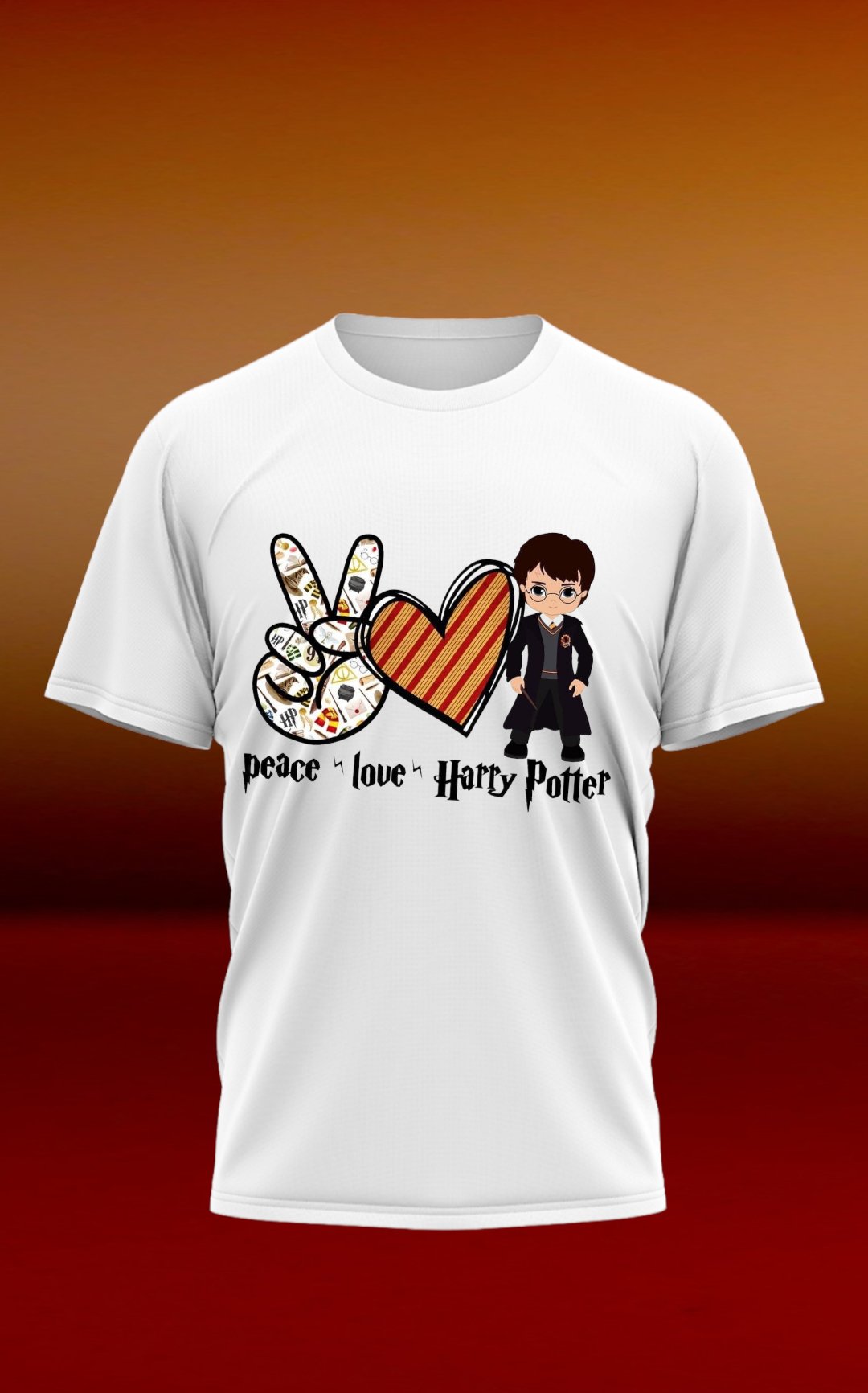 T-shirt love Harry Potter - personnalisation et création