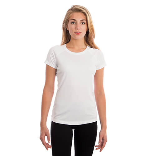 T-shirt Manches Courtes Femme - blanc - personnalisation et création