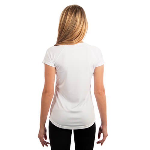 T-shirt Manches Courtes Femme - blanc - personnalisation et création