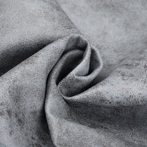 Taie d'oreiller en cuir gris ou coussin en cuir pour canapé - personnalisation et création